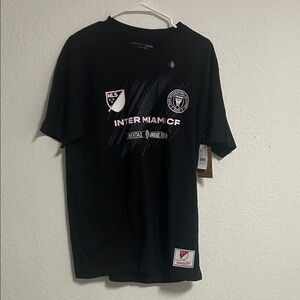 Mitchell & Ness Black Inter Miami CF Tee